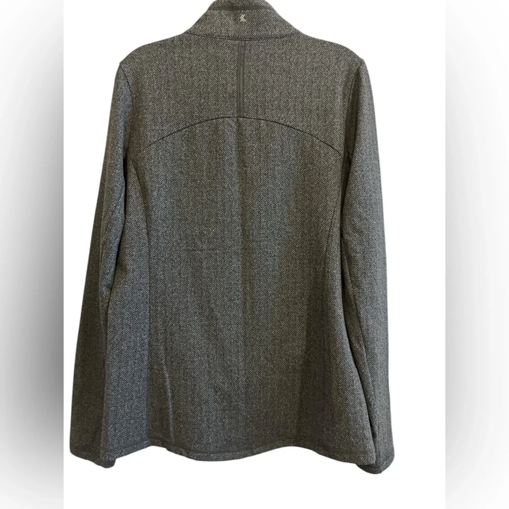 Kyodan Outdoors Dark Gray Half-Zip Pullover Size Large